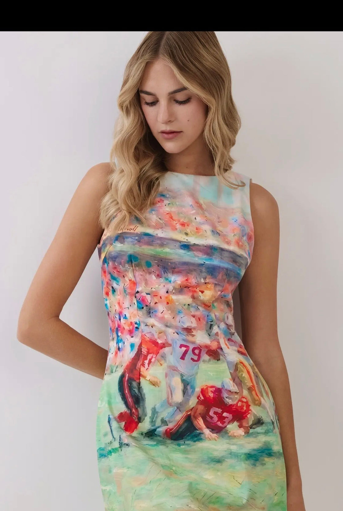 Football Gem Mini Dress