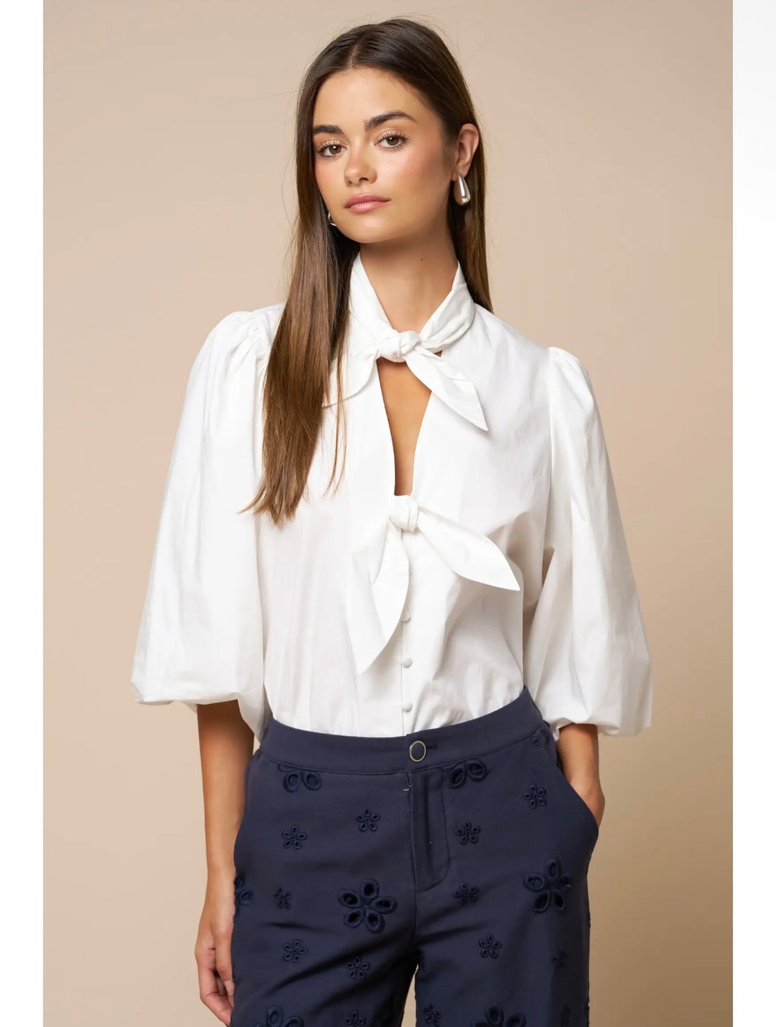 The Blair Bow Top