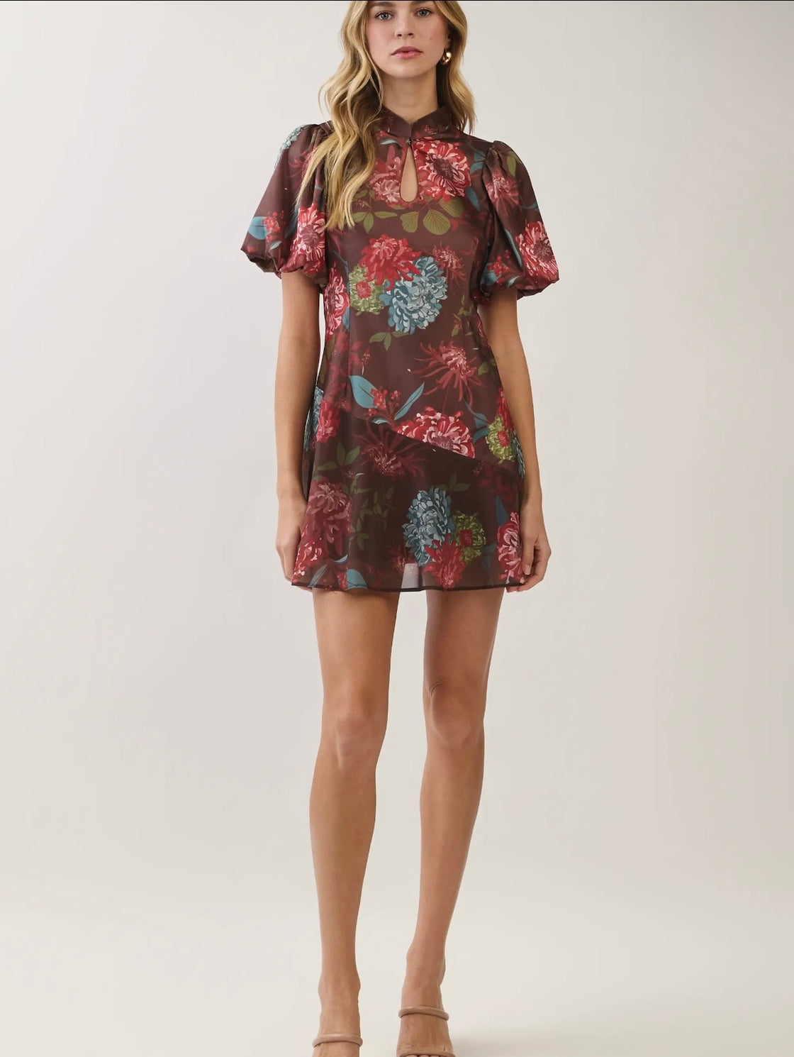 🌸 The Autumn Bloom Dress