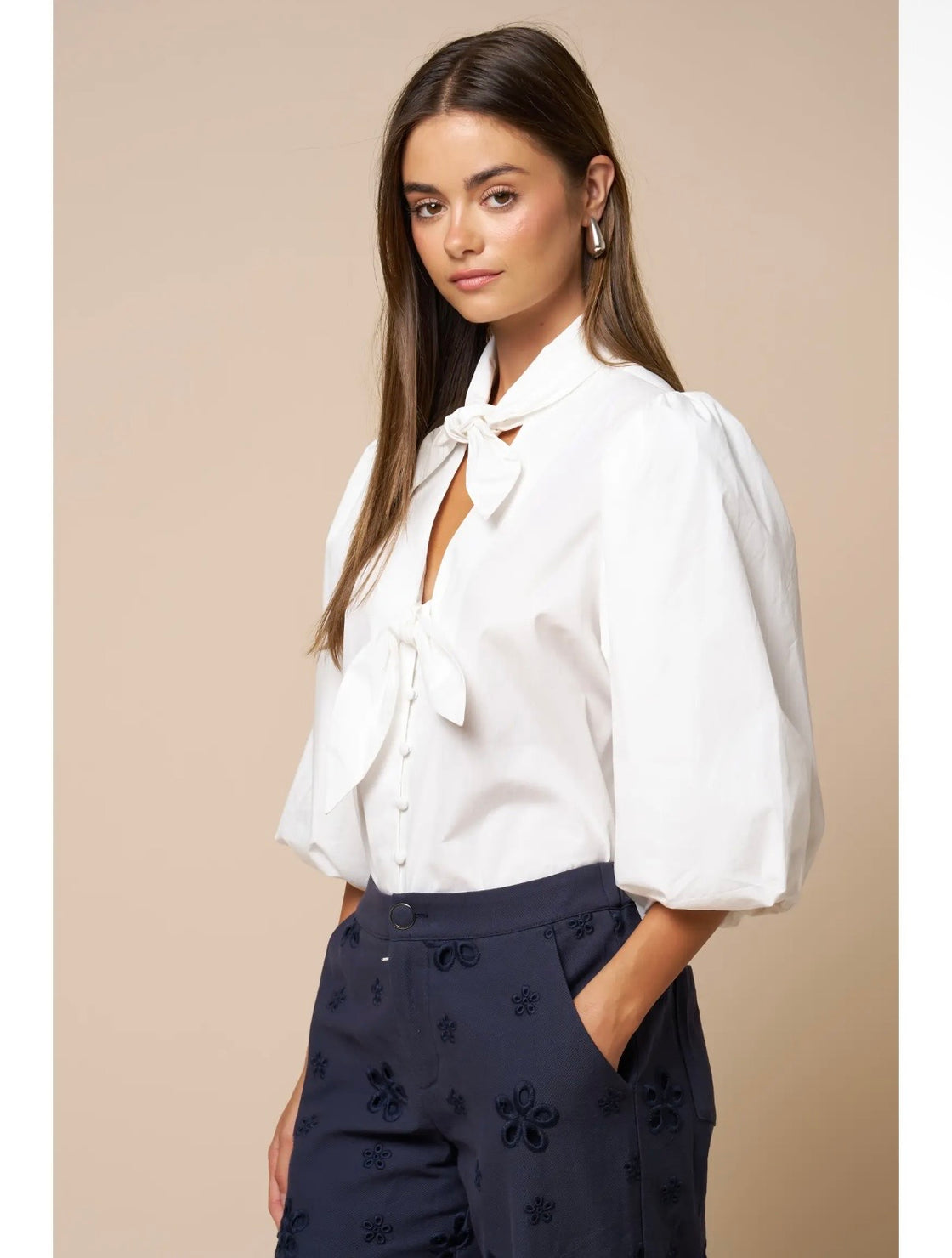 The Blair Bow Top