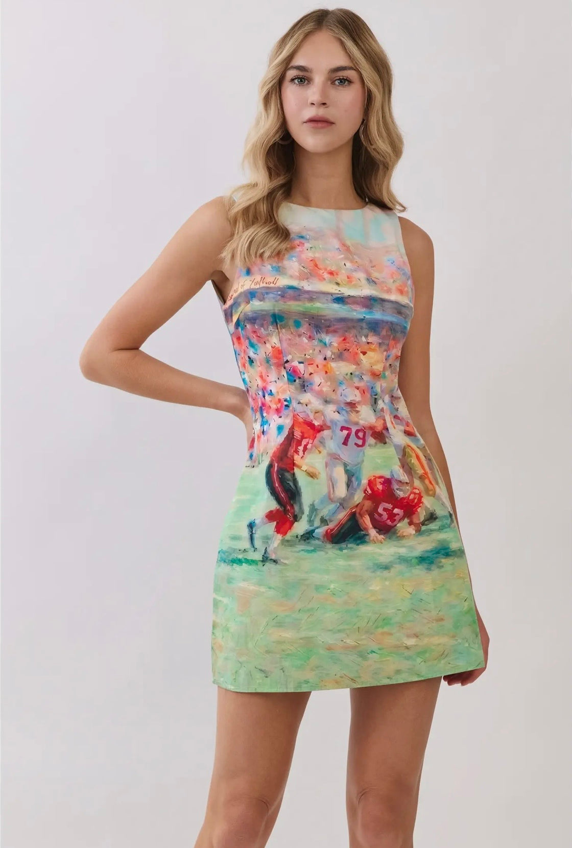Football Gem Mini Dress