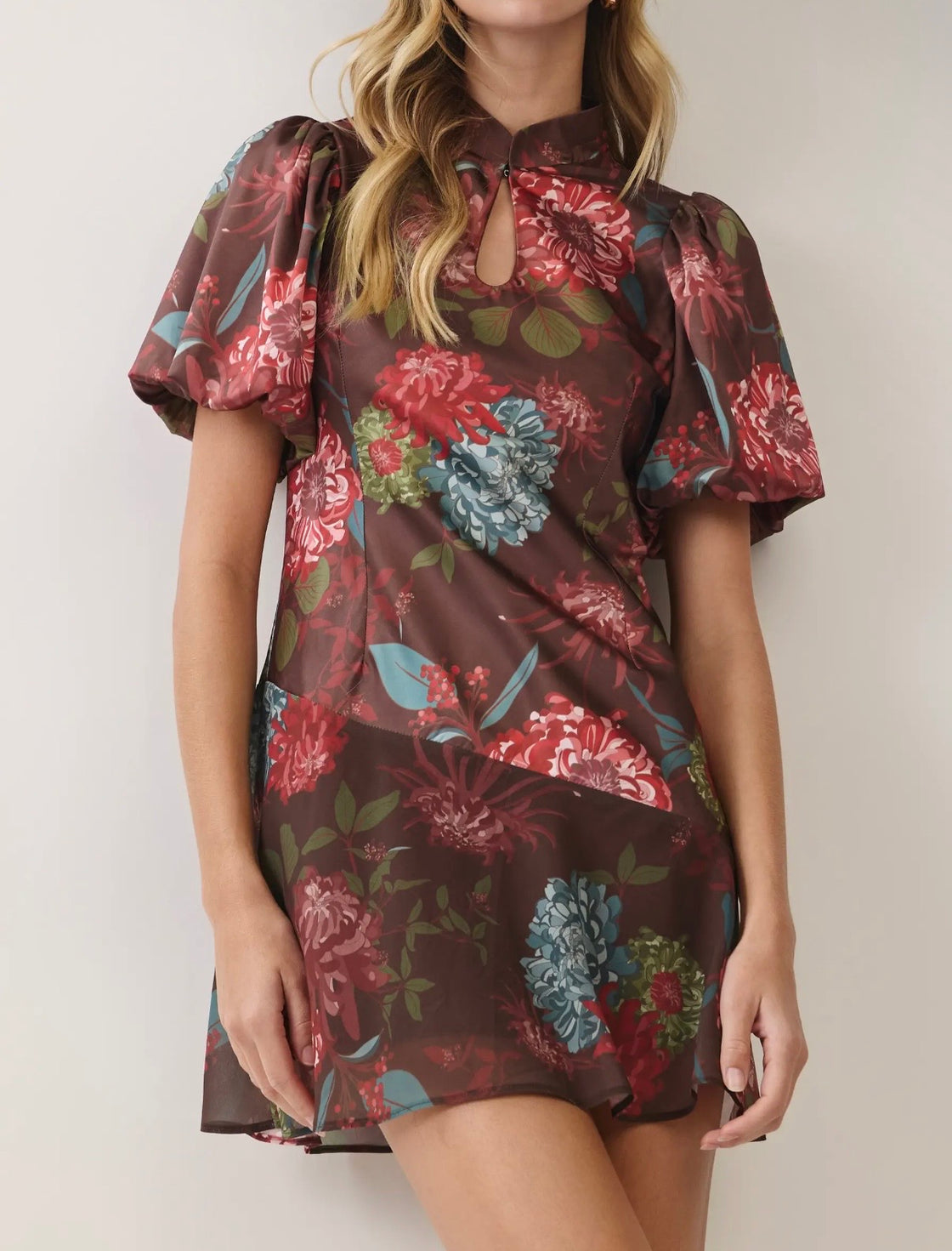 🌸 The Autumn Bloom Dress
