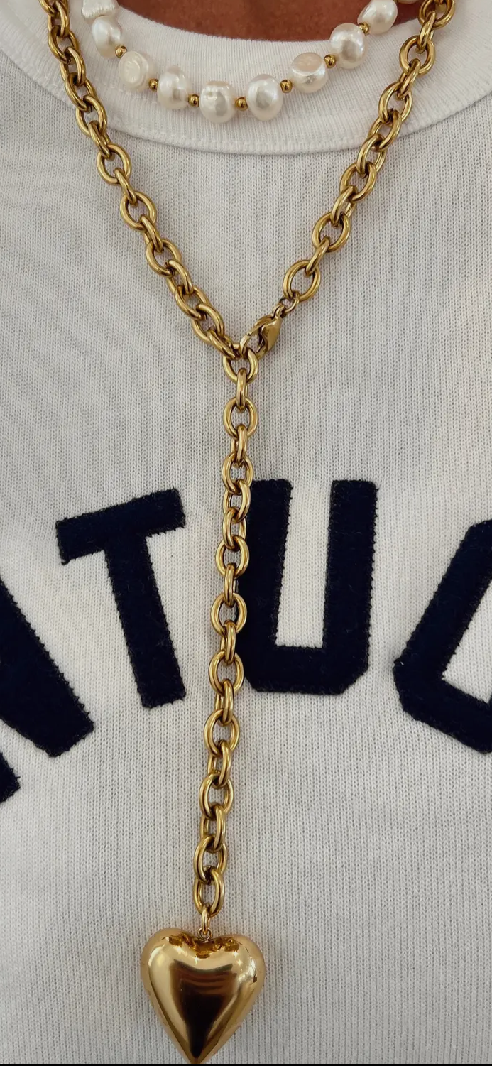 XL HEART NECKLACE
