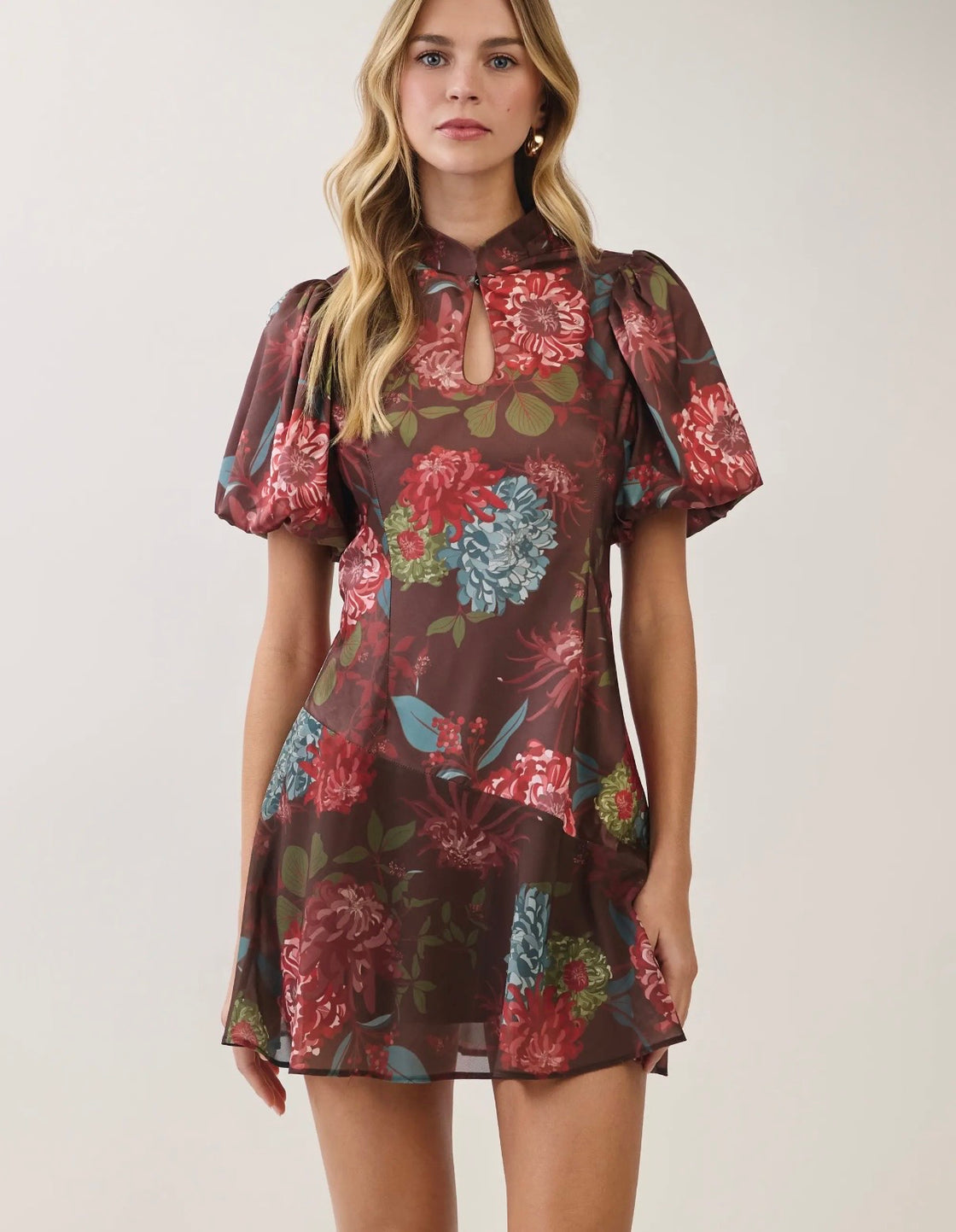 🌸 The Autumn Bloom Dress