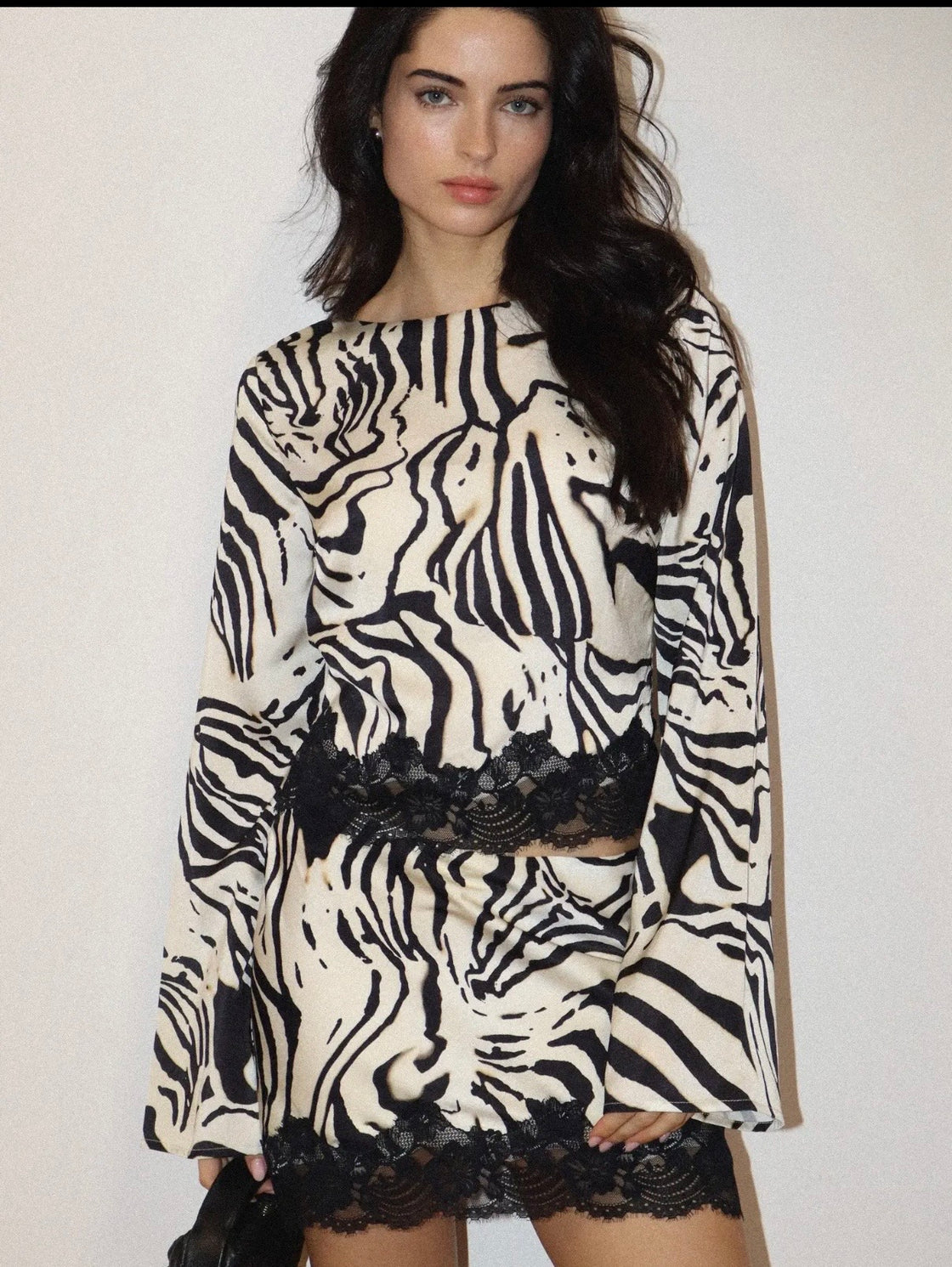 The Wild Thing Zebra Mini Skirt